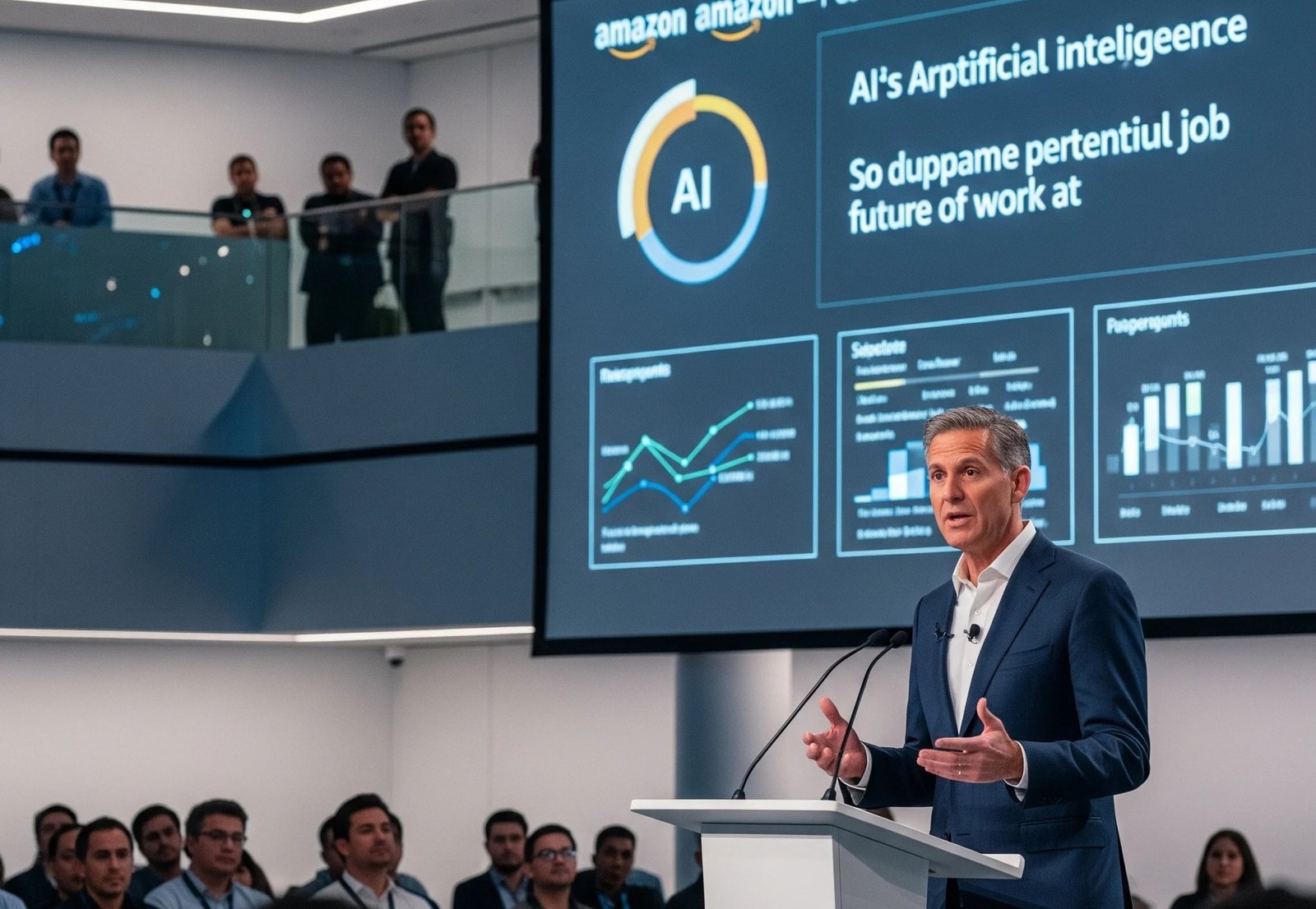 Amazon CEO Andy Jassy Warns Employees: AI to Shrink Corporate Workforce in Coming Years