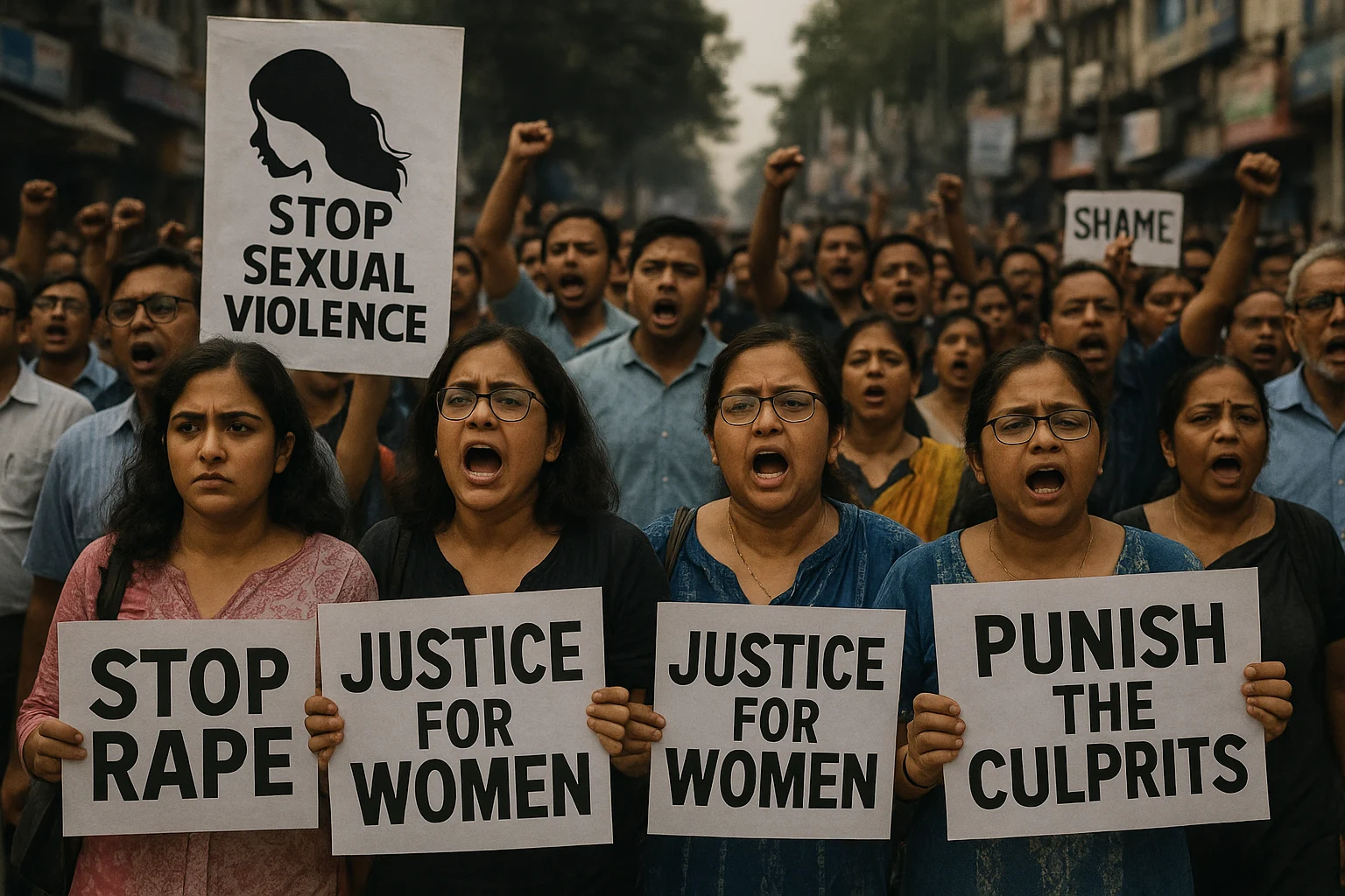 Kolkata Engulfed in Outcry as Law Student Rape Case Reignites Debate on Women’s Safety and Government Efficacy