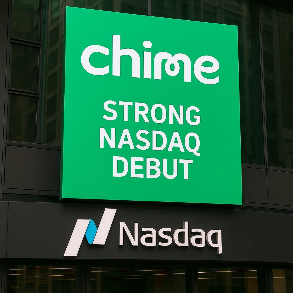 Chime’s Strong Nasdaq Debut Sparks Fintech Revival