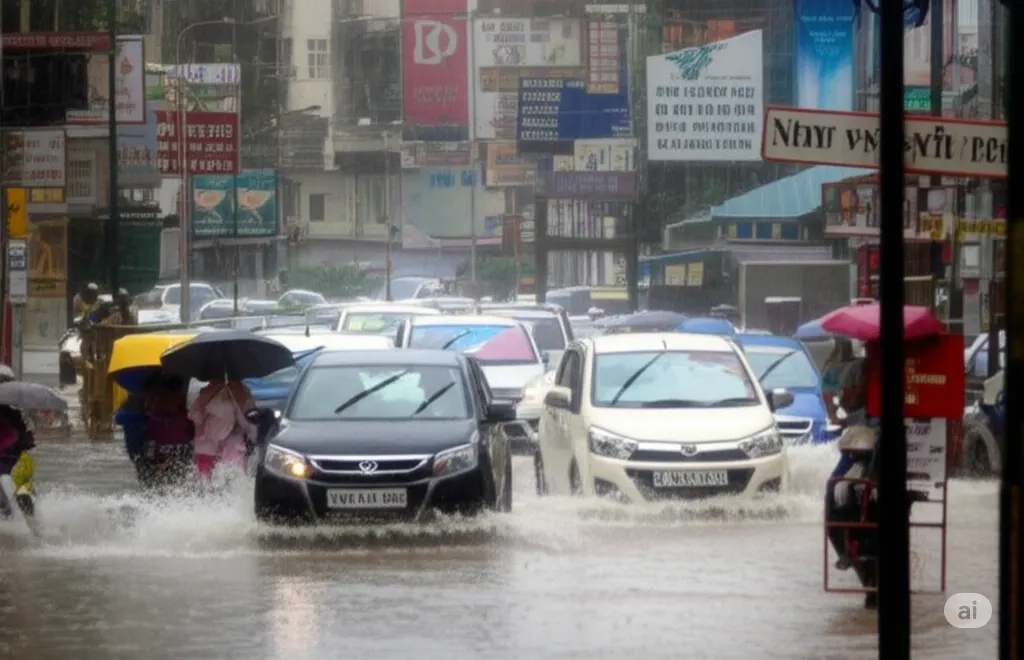 Heavy Monsoon Rains Lash Mumbai and Pune, Disrupting Daily Life