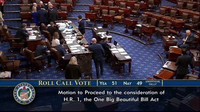 Senate Advances Trump’s ‘Big Beautiful Bill’ Amid Controversy