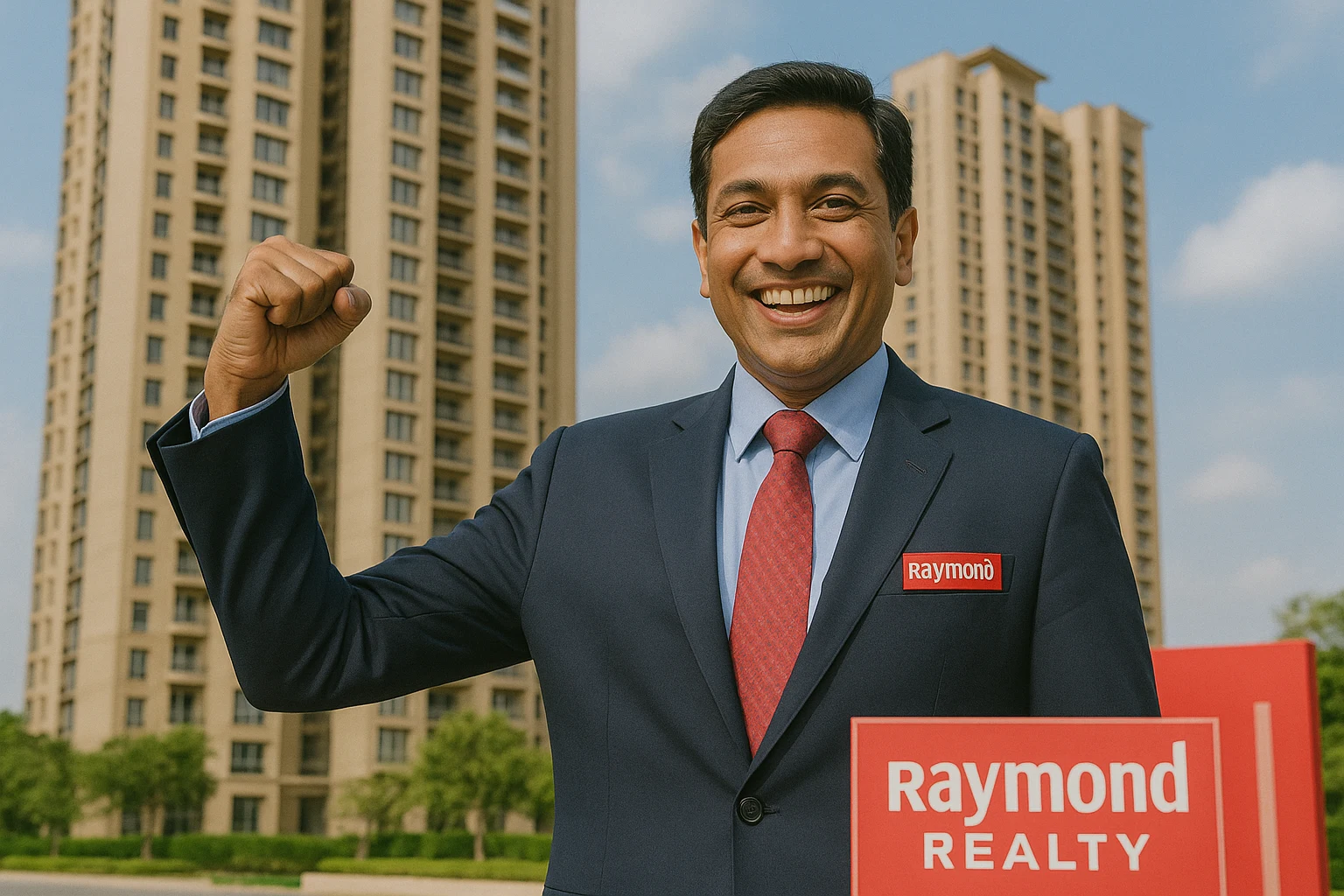 Raymond Realty Makes Strong Debut, Hits Upper Circuit on Listing Day