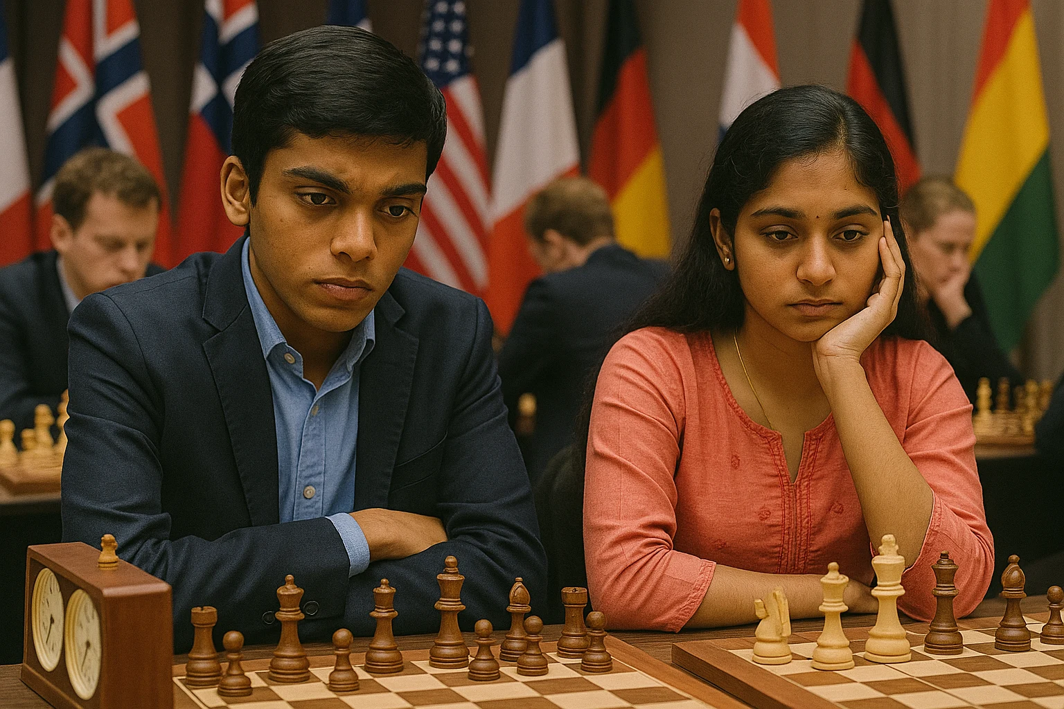 Spotlight on Discrimination: Indian and Female Chess Players Face Uphill Battle in Global Arena